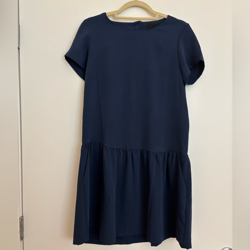 Cynthia Rowley Short Sleeve Drop Waist Dress